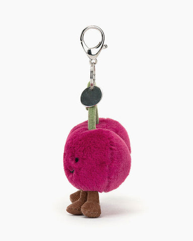 Pink Cherry doll Bag Charm