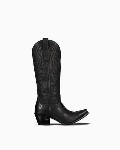 Smokeshow Leather Embroidered Cowboy Boots