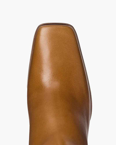 Women's Sleek Slim Heel Tall Boots