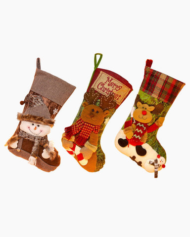 Needlepoint Personalized Christmas Stocking (Style B)