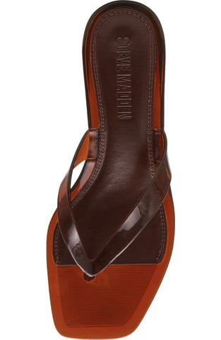 Women’s Transparent Low Heel Flip-Flop Sandals