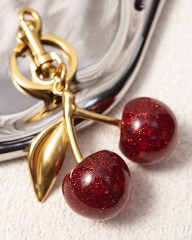 Cherry Bag Charm