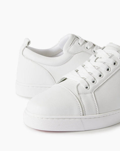 Men's Louis Junior White Leather Sneakers