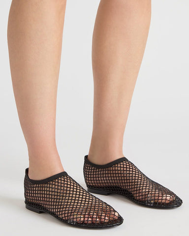 Women’s Rhinestone Mesh Ballet Flats