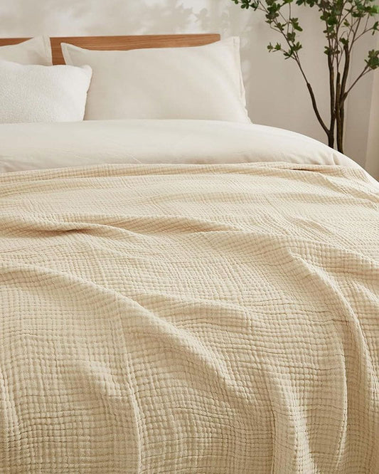 (Clean Up) Organic Airy Gauze Blanket