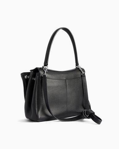 Women's Vintage Oil Waxed Leather Tote Bag