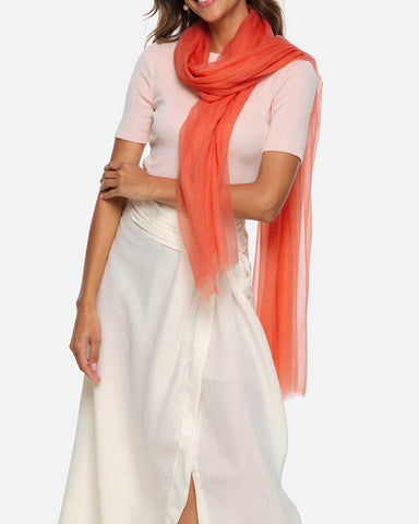Lightweight Cashmere Travel Scarf