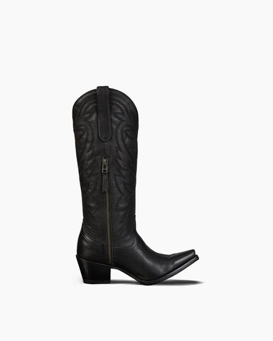Smokeshow Leather Embroidered Cowboy Boots