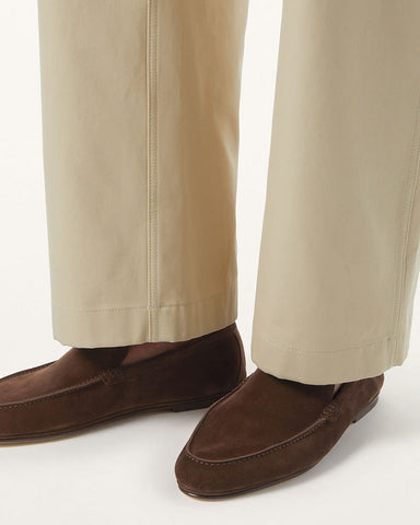 (Pre-Sale) Men's Premium Suede Moccasin With Contrast Sole