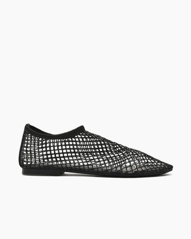 Women’s Rhinestone Mesh Ballet Flats