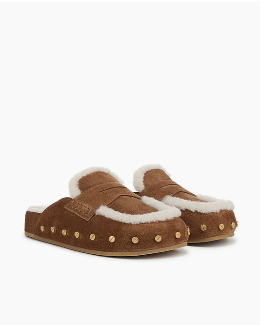 (Pre-sale) Women's Cozy Luxe Shearling Mules