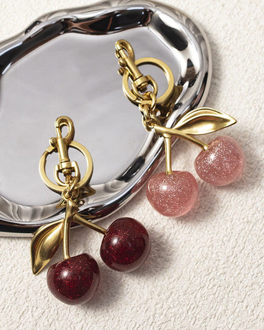 Cherry Bag Charm
