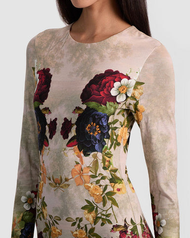 Women‘s Floral Print Maxi Dress