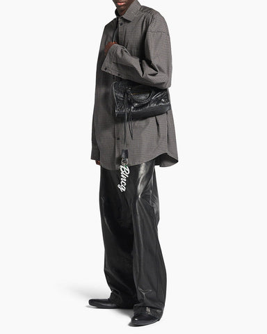 Women's black  LA City Calfskin Bag Small