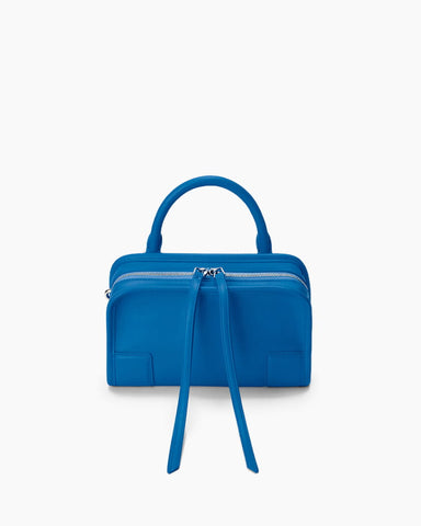 Mini Nappa Leather Convertible Top-Handle Bag