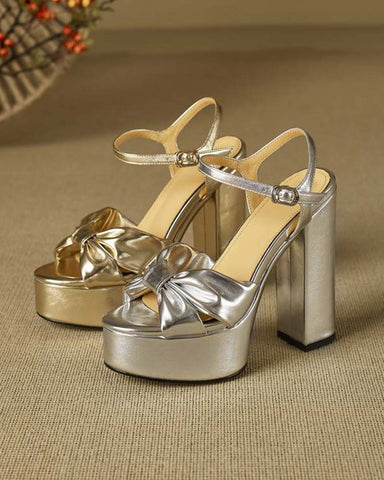 Women's Heloise 120 Leather Platform Sandals