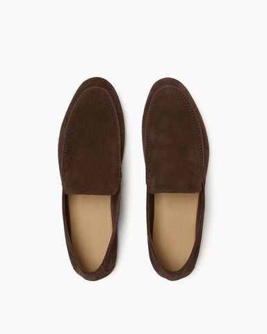 (Pre-Sale) Men's Premium Suede Moccasin With Contrast Sole