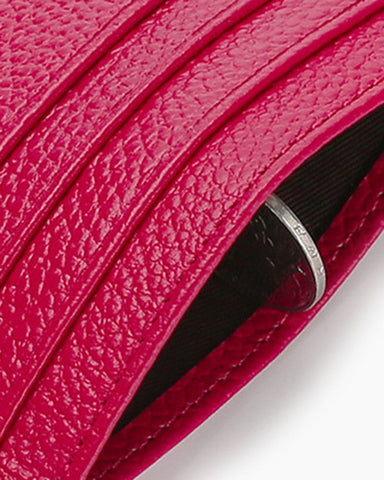 Slim Top Grain Leather Card Holder