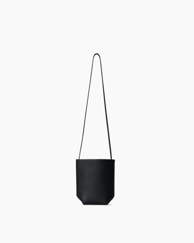 Textured Calfskin Crossbody Tote