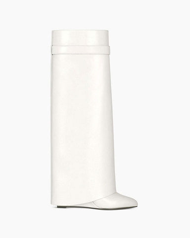 Women’s Midnight Padlock Wedge Boots