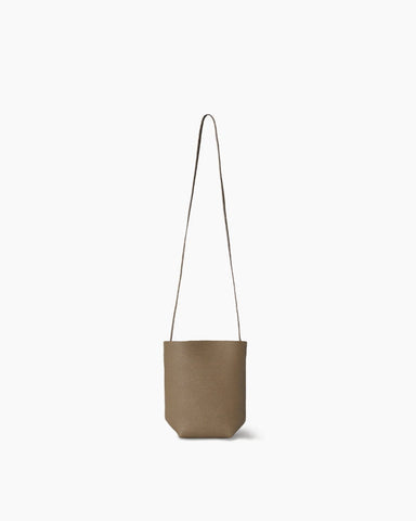 Textured Calfskin Crossbody Tote