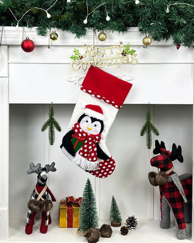 Needlepoint Personalized Christmas Stocking (Style A)