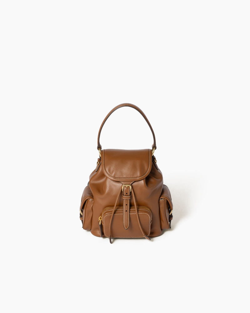 Casual Leather Backpack