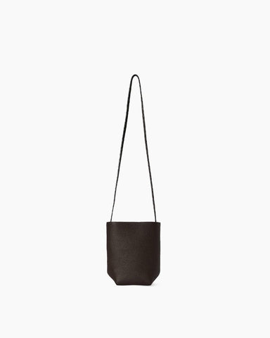 Textured Calfskin Crossbody Tote