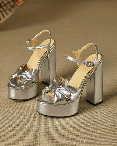 Women's Heloise 120 Leather Platform Sandals