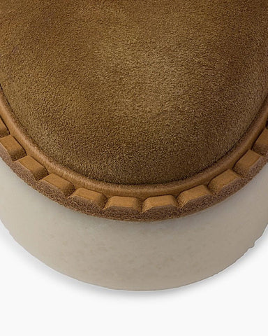 Women's Cozy Loft Suede Platform Slippers