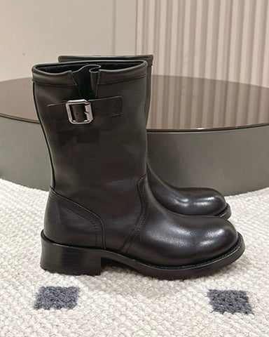 Women's Yeager Leather Mid-calf Boots