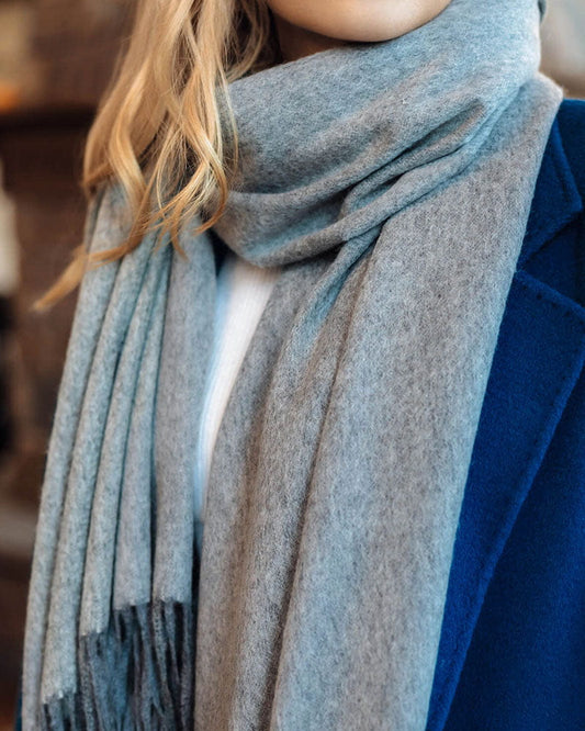 Premium Lambswool Wrap Warm Accessory