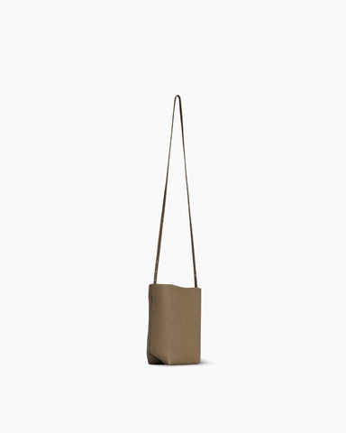 Textured Calfskin Crossbody Tote