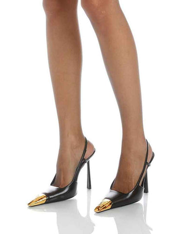 Women's Modern Square Point Slingback High Heels