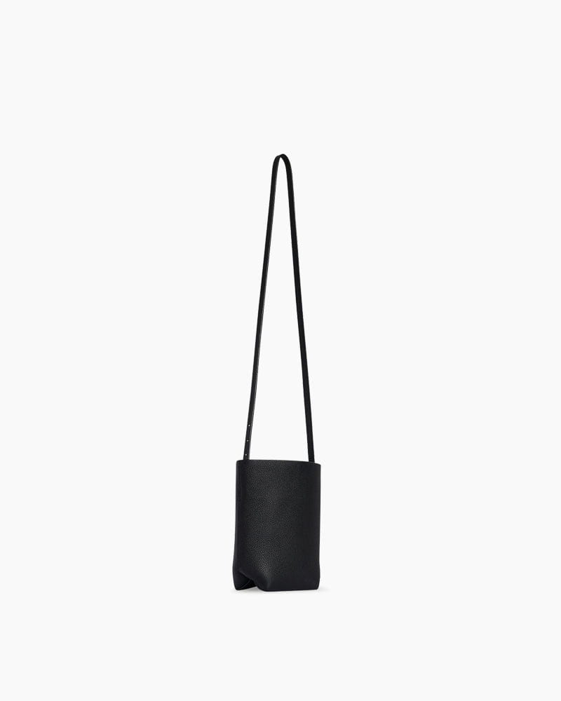 Textured Calfskin Crossbody Tote