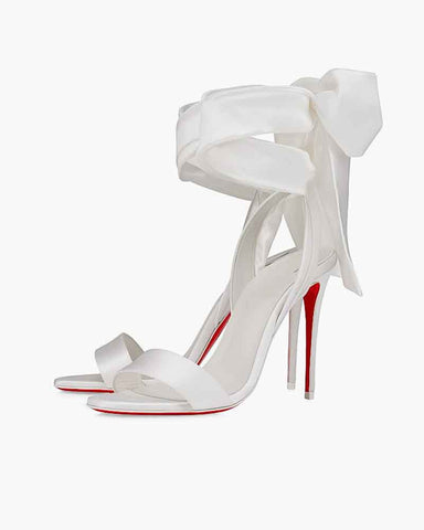 Women's Romantic Statement Bow High Heels