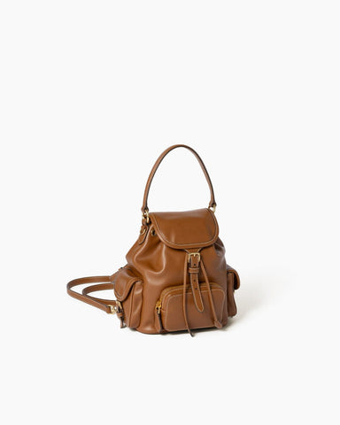 Casual Leather Backpack