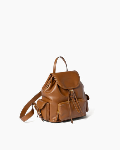 Casual Leather Backpack