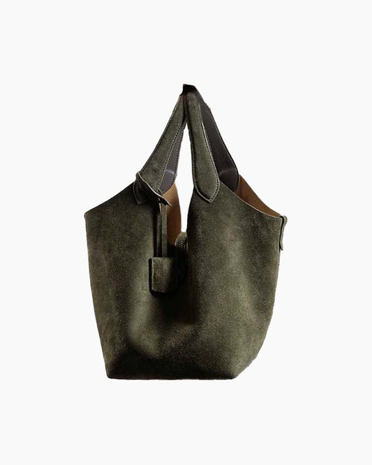 Women's Polo Play Suede Large Tote Bag