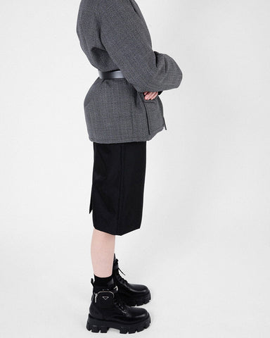 Leather & Re-Nylon Boots for Urban Winter Walk