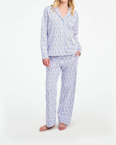 Monkey Polo Pajamas Long Style