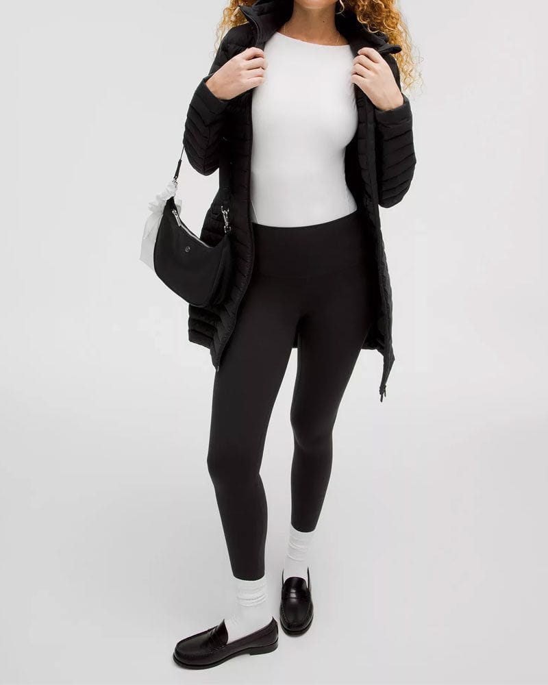 Water-Resistant Pack It Down Long Jacket