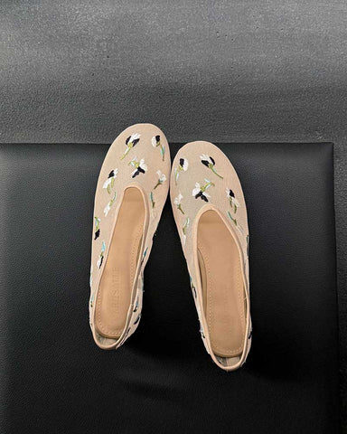 Everyday-Casual-Beaded-Mesh-Ballet-Flats-8
