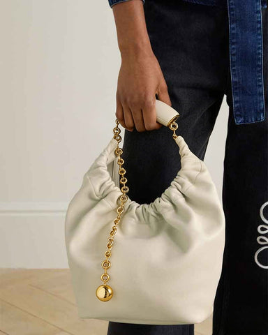 Small Burgundy Nappa Bag for Artful City Living