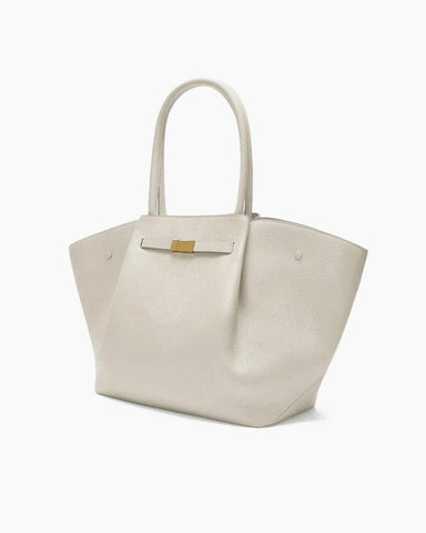 Women's New York Belted Leather Tote Bag