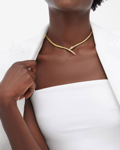 Women's Serpenti Viper Diamond Necklace