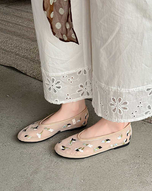 Everyday-Casual-Beaded-Mesh-Ballet-Flats-4