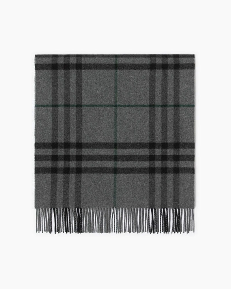 Classic Wool Tartan Scarf Unisex