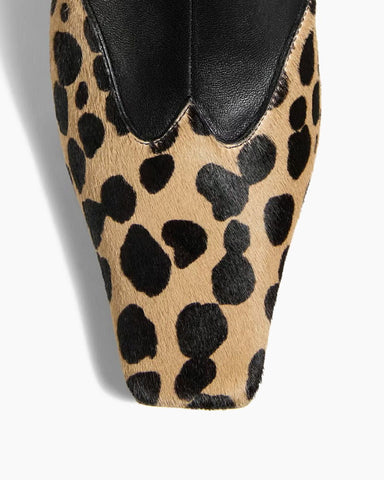 Evening Stroll Leopard Pointed Ankle Boot