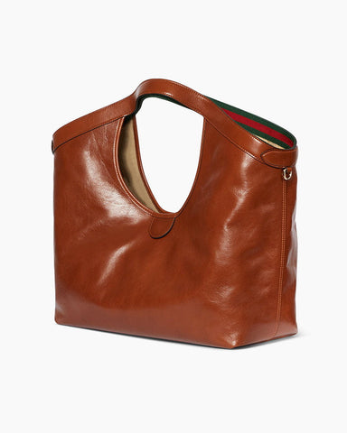 Large Black Leather Tote for Executive Daily Commutes